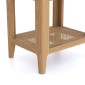 Elegans Natural Oak Lamp Table