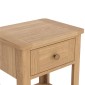 Elegans Natural Oak Lamp Table