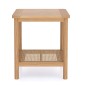 Elegans Natural Oak Side Table