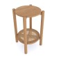 Elegans Natural Oak Round Side Table