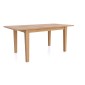 Elegans Natural Oak Extending Dining Table