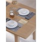 Elegans Natural Oak Extending Dining Table