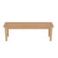 Elegans Natural Oak Dining Bench