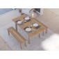 Elegans Natural Oak Dining Bench