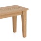 Elegans Natural Oak Dining Bench