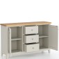 Harlyn Painted 2 Door 3 Drawer Sideboard