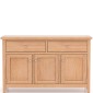 Harlyn Natural Oak Large Sideboard