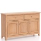 Harlyn Natural Oak Large Sideboard