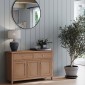 Harlyn Natural Oak Large Sideboard