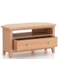 Harlyn Natural Oak Corner TV Cabinet