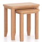 Harlyn Natural Oak Nest of 2 Tables