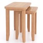 Harlyn Natural Oak Nest of 2 Tables