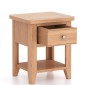 Harlyn Natural Oak Lamp Table