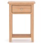 Harlyn Natural Oak Telephone Table