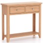Harlyn Natural Oak Console Table