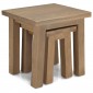 Howland Rough Sawn Oak Nest Of 2 Table