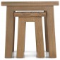 Howland Rough Sawn Oak Nest Of 2 Table