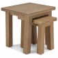 Howland Rough Sawn Oak Nest Of 2 Table