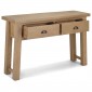 Howland Rough Sawn Oak Console Table