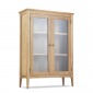 Enfield Oak Glazed Display Cabinet