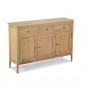 Enfield Oak Large Sideboard 3 Door/3 Drawers