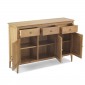 Enfield Oak Large Sideboard 3 Door/3 Drawers