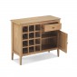 Enfield Oak Winerack Sideboard