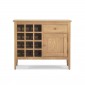 Enfield Oak Winerack Sideboard