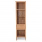 Cadley Oak Slim Bookcase