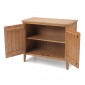 Cadley Oak Small Sideboard with Doors