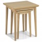 Skioa Oak Nest Of 2 Table