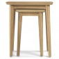 Skioa Oak Nest Of 2 Table