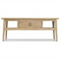 Skioa Oak Coffee Table With Drawer