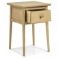 Skioa Oak Lamp Table With Drawer