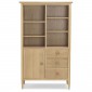 Skioa Oak Display Cabinet