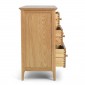 Danbury Oak 3 over 4 Chest of Drawers